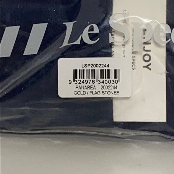 Le Specs Panarea Gold Aviator Sunglasses main image 9
